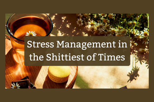 Stress management in the shittiest of times