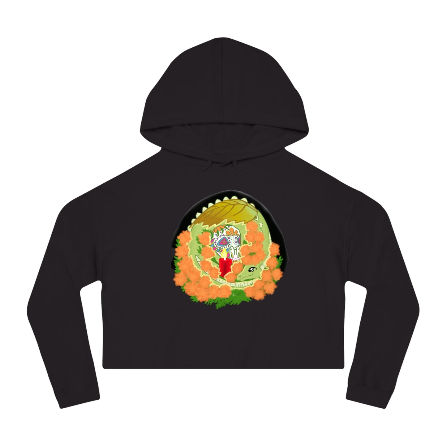 Día de Matcha Cropped Hoodie