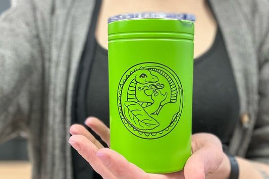Hella Green Matcha Travel Tumbler