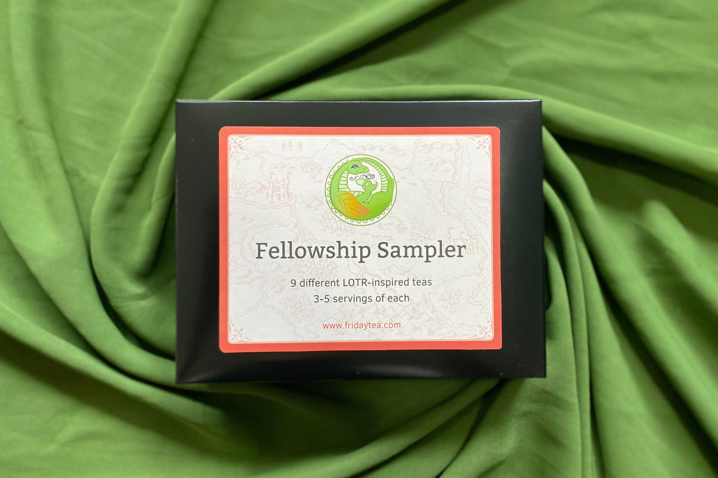 Box labeled Fellowship Sampler