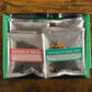 Open box of tea samples with Mistress of the Dark and Chocolate Earl Grey showing