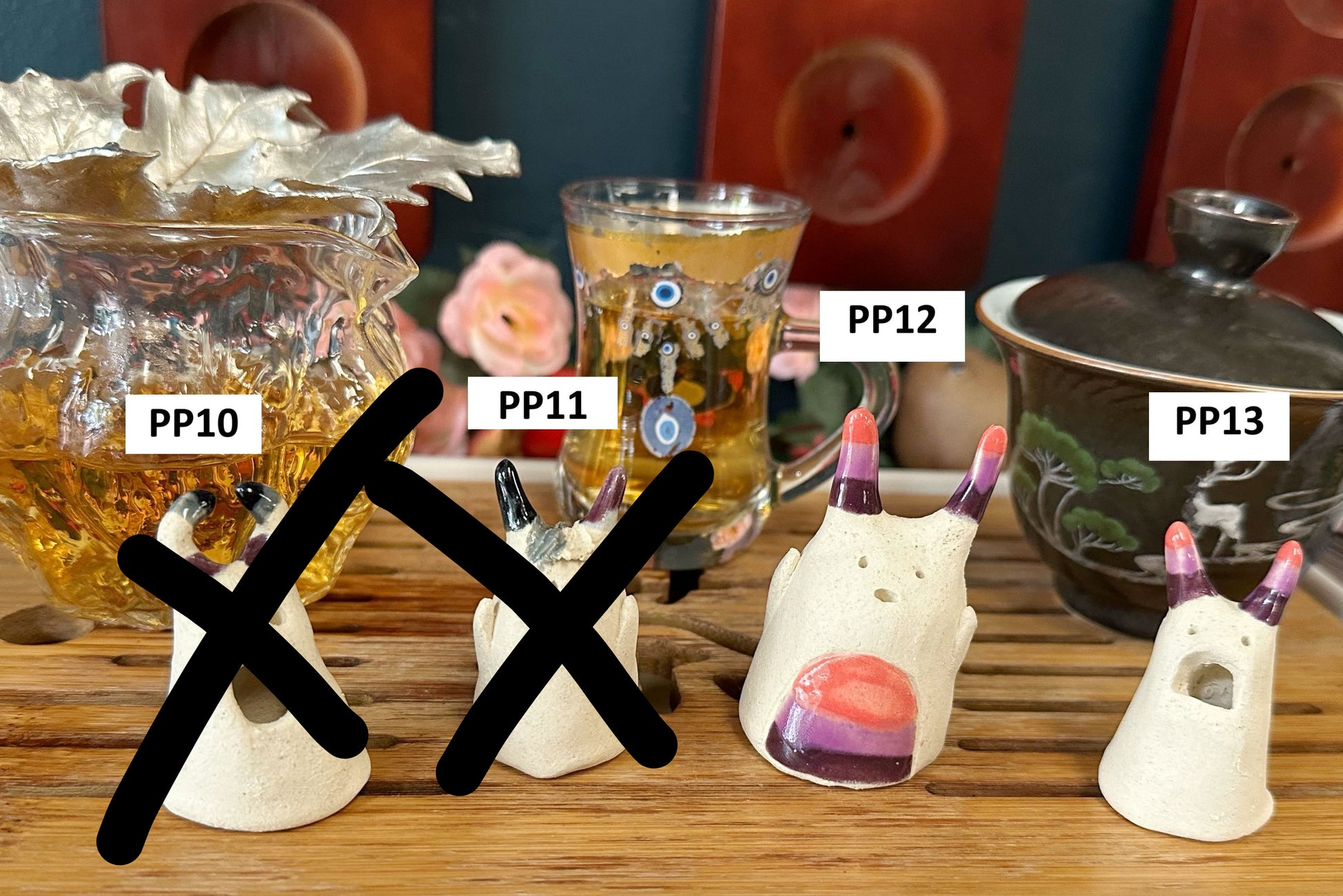 PP10-PP1 (ace flag slug demons), PP12-PP13 (bi flag slug demons)