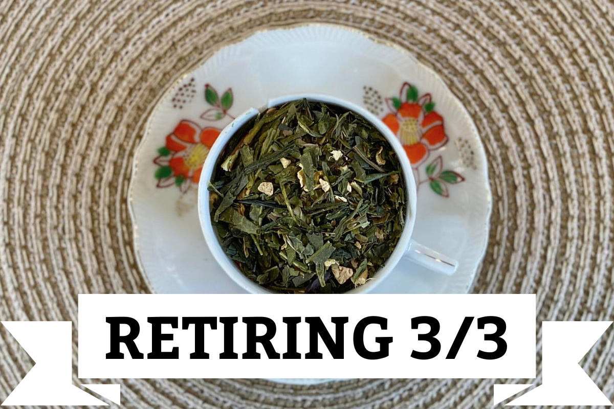green ginger mint, retiring 3/3